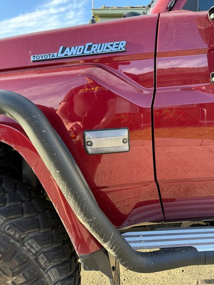 For 79 Series Landcruiser Clear Side Indicators Pair 2022+