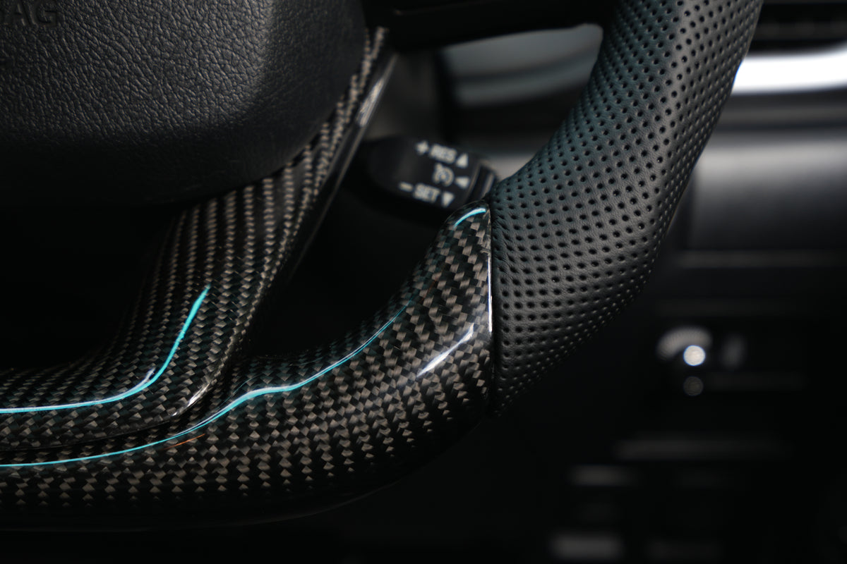 Carbon Fibre Steering Wheel Upgrade For Toyota Hilux N80