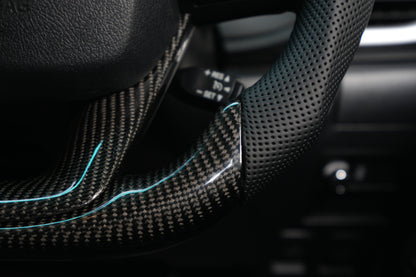 Carbon Fibre Steering Wheel Upgrade For Toyota Hilux N80
