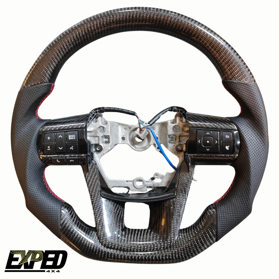Carbon Fibre Steering Wheel Upgrade For Toyota Hilux N80
