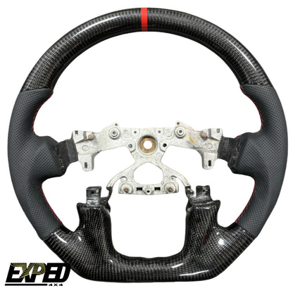 Carbon Fibre Leather Steering Wheel Core Upgrade For Nissan Patrol Y62 (2018-2025)
